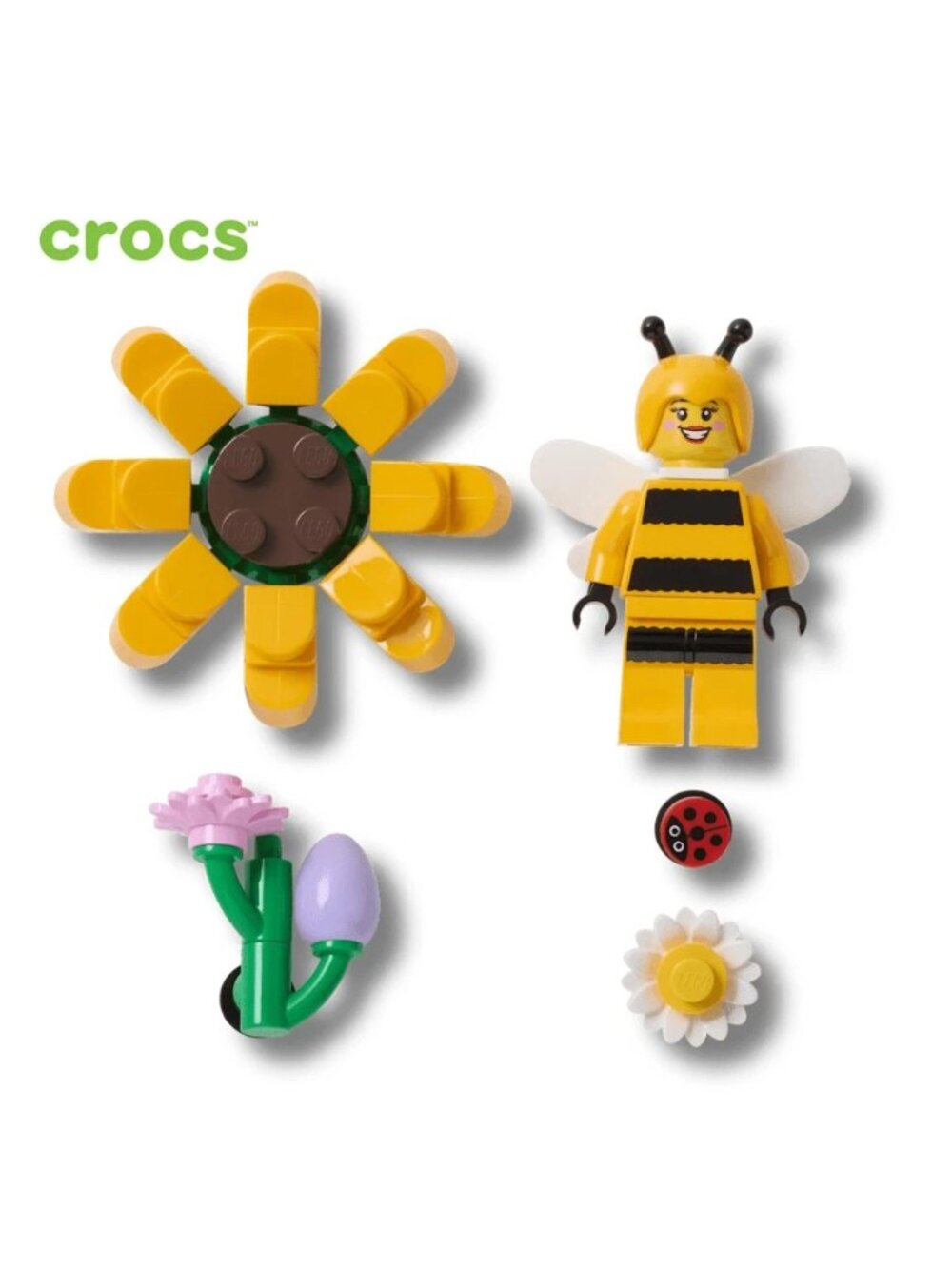 CROCS LEGO® Masterbrand 5 Pack Jibbitz™ Charms 10018241 NEW!!